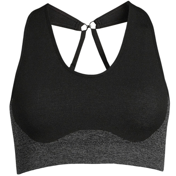 NWT CHLOE TING WOMEN'S SEAMLESS SPORTS BRA WITH WIDE BOTTOM BAND - Picture 2 of 5